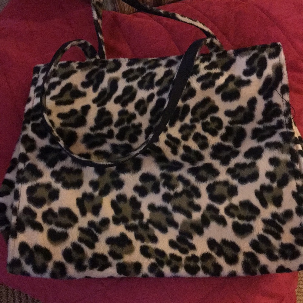 Animal print purse